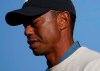 Tiger Woods, of the United States, walks off the fourth tee during the second round of the US Open Golf Championship, Friday, Sept. 18, 2020, in Mamaroneck, N.Y. (AP Photo/John Minchillo)