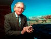Blake Cullen, former owner of the Hampton Admirals hockey team, poses for a photo in Virginia. Cullen, an executive for the Chicago Cubs and the National League who went on to own minor league hockey, baseball and soccer teams, died Monday, March 8, 2021, at Sentara Virginia Beach General Hospital in Virginia Beach, Va. He was 85. (D. Kevin Elliott/The Virginian-Pilot via AP)