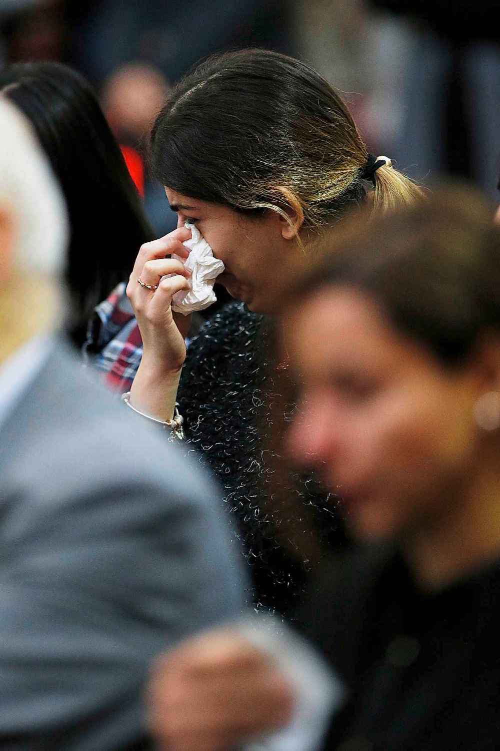THE CANADIAN PRESS/John Woods
People at the vigil listened to speeches from loved ones of crash victims.