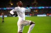 Real Madrid's Vinicius Junior jubilates after scoring his sides second goal during the Champions League group A soccer match between Brugge and Real Madrid at the Jan Breydel stadium in Bruges, Belgium, Wednesday, Dec. 11, 2019. (AP Photo/Francisco Seco)