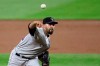 Colorado Rockies starting pitcher Antonio Senzatela throws against the Seattle Mariners in the third inning of a baseball game Friday, Aug. 7, 2020, in Seattle. (AP Photo/Elaine Thompson)