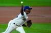 Seattle Mariners starting pitcher Justin Dunn throws against the Texas Rangers during the first inning of a baseball game, Sunday, Sept. 6, 2020, in Seattle. (AP Photo/Ted S. Warren)