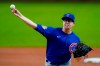 Chicago Cubs starting pitcher Alec Mills throws during the first inning of a baseball game against the Milwaukee Brewers Sunday, Sept. 13, 2020, in Milwaukee. (AP Photo/Morry Gash)