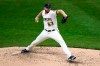 Milwaukee Brewers starting pitcher Brandon Woodruff throws during the third inning of the first game of a baseball doubleheader against the St. Louis Cardinals Wednesday, Sept. 16, 2020, in Milwaukee. (AP Photo/Morry Gash)
