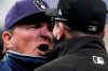 Milwaukee Brewers bench coach Pat Murphy yells at first base umpire Marty Foster during the fourth inning of a baseball game against the Miami Marlins Wednesday, April 28, 2021, in Milwaukee. Murphy was ejected from the game. (AP Photo/Morry Gash)