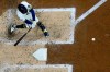Milwaukee Brewers' Luis Urias hits a three-run scoring double during the sixth inning of a baseball game against the Chicago Cubs Monday, April 12, 2021, in Milwaukee. (AP Photo/Morry Gash)