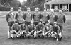FILE - In this file photo dated Nov. 3, 1969, The England soccer squad to play against Holland in Amsterdam on November 5, 1969 during a training session at Roehampton in London. The team are, back row, left to right: Norman Hunter, Leeds; Martin Peters, West Ham; Alec Stepney, Manchester United; Bobby Moore, West Ham; Geoff Hurst, West Ham; Bobby Charlton, Manchester United; and Harold Sheperdson, trainer. Front row, left to right are; Tommy Wright, Everton; Emlyn Hughes, Liverpool; Francis Lee, Manchester City; Alan Mullery, Tottenham Hotspur; Peter Bonnetti, Chelsea; and Colin Bell, Manchester City. Norman Hunter, a former Leeds defender who was part of England's World Cup-winning squad in 1966, died Friday April 17, 2020 with COVID-19 coronavirus, aged 76. (AP Photo/Peter Kemp, FILE)