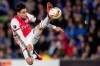 FILE - In this file photo dated Thursday, Feb. 20, 2020, Ajax's Nicolas Tagliafico in action during a Europa League soccer match against Getafe at the Coliseum Alfonso Perez stadium in Getafe, outskirts of Madrid, Spain. The Dutch soccer league was canceled Friday April 24, 2020, because of the coronavirus crisis, but leading team Ajax won’t be declared the champion. (AP Photo/Bernat Armangue, FILE)