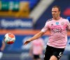 FILE - In this file photo dated Wednesday, July 1, 2020, Leicester's Jonny Evans in action during the English Premier League soccer match against Everton at Goodison Park in Liverpool, England. According to a club announcement Friday Jan. 1, 2021, Leicester defender Jonny Evans has agreed to a contract extension through the 2022-23 season. (AP Photo/Jon Super, FILE)