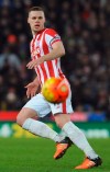 FILE - In this file photo dated Sunday, Jan. 17, 2016, Stoke City's captain Ryan Shawcross during the English Premier League soccer match against Arsenal at the Britannia Stadium, Stoke on Trent, England. Stoke City has terminated the contract of 33-year old Ryan Shawcross, by mutual consent, to allow the centre back to pursue a move to Inter Miami a club co-owned by David Beckham and coached by Phil Neville. (AP Photo/Rui Vieira, FILE)