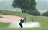 England's Aaron Rai on the eighteenth hole during day one of the Celtic Classic at Celtic Manor Resort, in Newport, Wales, Thursday August 13, 2020. Alexander Levy became the first golfer to test positive for the coronavirus at a European Tour event and was one of two French players who have withdrawn on the opening day of the Celtic Classic.(David Davies/PA via AP)