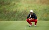 France's Romain Langasque on the fourteenth during day four of the Wales Open golf tournament at Celtic Manor Resort in Newport, Wales, Sunday Aug. 23, 2020. (Tim Goode/PA via AP)