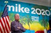 In this March 3, 2020 photo, Democratic presidential candidate former New York City Mayor Mike Bloomberg waits to speak at a news conference, in the Little Havana neighborhood, in Miami. (AP Photo/Brynn Anderson)