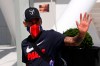 PSG's Neymar waves to fans as he leaves the team hotel for a training session in Lisbon, Friday Aug. 21, 2020. PSG will play Bayern in the Champions League final on Sunday. (AP Photo/Armando Franca)