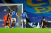 Leicester's Daniel Amartey, right, scores his side's second goal during the English Premier League soccer match between Brighton & Hove Albion and Leicester City at the AMEX Stadium in Brighton, England, Saturday, March 6, 2021. (AP photo/Matt Dunham, Pool)