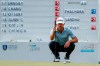 Wade Ormsby of Australia lines his putt on the 18th hole during the Hong Kong Open golf tournament at Fanling Golf Club in Hong Kong, Thursday, Jan. 9, 2020. (AP Photo/Andy Wong)