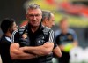 Watford's head coach Nigel Pearson before the English Premier League soccer match between Watford and Newcastle at the Vicarage Road Stadium in Watford, England, Saturday, July 11, 2020. (Mike Egerton/Pool via AP)