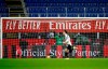 Juventus' Federico Chiesa celebrates after scoring his side's opening goal during the Serie A soccer match between AC Milan and Juventus at the San Siro stadium, in Milan, Italy, Wednesday, Jan. 6, 2021. (AP Photo/Antonio Calanni)