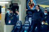 Villareal's manager Unai Emery gives instructions to his players during the Europa League quarter final second leg soccer match between Villarreal and Dinamo Zagreb, at the Ceramica stadium in Villarreal, Spain, Thursday, April 15, 2021. (AP Photo/Alberto Saiz)
