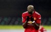 Manchester United's Paul Pogba celebrates at the end of the English Premier League soccer match between Fulham and Manchester United at the Craven Cottage stadium in London, Wednesday, Jan. 20, 2021. (Peter Cziborra/Pool via AP)