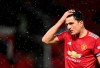 Manchester United's Harry Maguire reacts during the English Premier League soccer match between Manchester United and Chelsea, at the Old Trafford stadium in Manchester, England, Saturday, Oct. 24, 2020. (Michael Regan/Pool via AP)