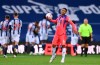 Chelsea's Thiago Silva looks dejected after West Bromwich Albion score their second goal during the English Premier League soccer match between West Bromwich Albion and Chelsea at the Hawthorns in West Bromwich, England, Sunday, Sept. 26, 2020. (Laurence Griffiths/Pool via AP)
