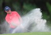 Gary Woodland of United States hits from the bunker at the 17th hole during the final round for the WGC-Mexico Championship golf tournament, at the Chapultepec Golf Club in Mexico City, Sunday, Feb. 23, 2020.(AP Photo/Fernando Llano)