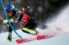 United States' Mikaela Shiffrin competes during an alpine ski, women's World Cup slalom in Zagreb, Croatia, Thursday, Jan. 5, 2020. (AP Photo/Gabriele Facciotti)