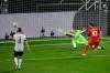 North Macedonia's Goran Pandev, right, scores his side's first goal during the World Cup 2022 group J qualifying soccer match between Germany and North Macedonia in Duisburg, Germany, Wednesday, March 31, 2021. (Thilo Schmuelgen/Pool via AP)