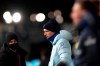 Chelsea's head coach Thomas Tuchel watches the game during the English Premier League soccer match between Leeds United and Chelsea at Elland Road stadium, in Leeds, England, Saturday, March 13, 2021. (Lee Smith/Pool via AP)