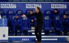 Chelsea's head coach Frank Lampard reacts during the English Premier League soccer match between Leicester City and Chelsea at the King Power Stadium in Leicester, England, Tuesday, Jan. 19, 2021. (AP Photo/Rui Vieira, Pool)