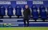 Leicester's manager Brendan Rodgers during the English Premier League soccer match between Leicester City and Chelsea at the King Power Stadium in Leicester, England, Tuesday, Jan. 19, 2021. (AP Photo/Rui Vieira, Pool)