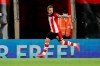 Southampton's Danny Ings celebrates after scoring his team's first goal during the English Premier League soccer match between Southampton and Brighton at St. Mary's Stadium in Southampton, England, Thursday, July 16, 2020. (AP Photo/Frank Augstein,Pool)