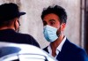 Neurologist Leopoldo Luque, Diego Maradona's personal doctor, leaves Olivos Clinic where the late soccer star remained hospitalized after undergoing an operation in Buenos Aires, Argentina, Tuesday, Nov. 10, 2020. Luque's home and offices were raided Sunday, Nov. 29, in the midst of investigations to establish the circumstances of Maradona's death. (AP Photo/Marcos Brindicci)