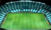 Players of Peru's Alianza Lima and Argentina's Racing Club play a Copa Libertadores soccer match at the Presidente Peron stadium in Buenos Aires, Argentina, Thursday, March 12, 2020. The match was played in an empty, closed door stadium as part of the government's measures to contain transmission of the new coronavirus. For most people the new coronavirus causes only mild or moderate symptoms, such as fever and cough. For some, especially older adults and people with existing health problems, it can cause more severe illness including pneumonia. (AP Photo/Gustavo Garello)