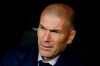 Real Madrid's head coach Zinedine Zidane waits for the start of the Spanish La Liga soccer match between Real Madrid and Barcelona at the Santiago Bernabeu stadium in Madrid, Spain, Sunday, March 1, 2020. (AP Photo/Manu Fernandez)