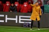 Leipzig's head coach Julian Nagelsmann reacts during the German Bundesliga soccer match between RB Leipzig and TSG 1899 Hoffenheim in Leipzig, Germany, Friday, April 16, 2021. (Jan Woitas/Pool via AP)