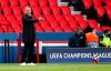 Bayern's head coach Hans-Dieter Flick reacts during the Champions League, second leg, quarterfinal soccer match between Paris Saint Germain and Bayern Munich at the Parc des Princes stadium, in Paris, France, Tuesday, April 13, 2021. (AP Photo/Francois Mori)