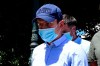 England soccer player Harry Maguire leaves a court building on the Aegean island of Syros, Greece, on Saturday, Aug. 22, 2020. The Manchester United captain was arrested during a brawl on the neighbouring holiday island of Mykonos. (AP Photo/Michael Varaklas)