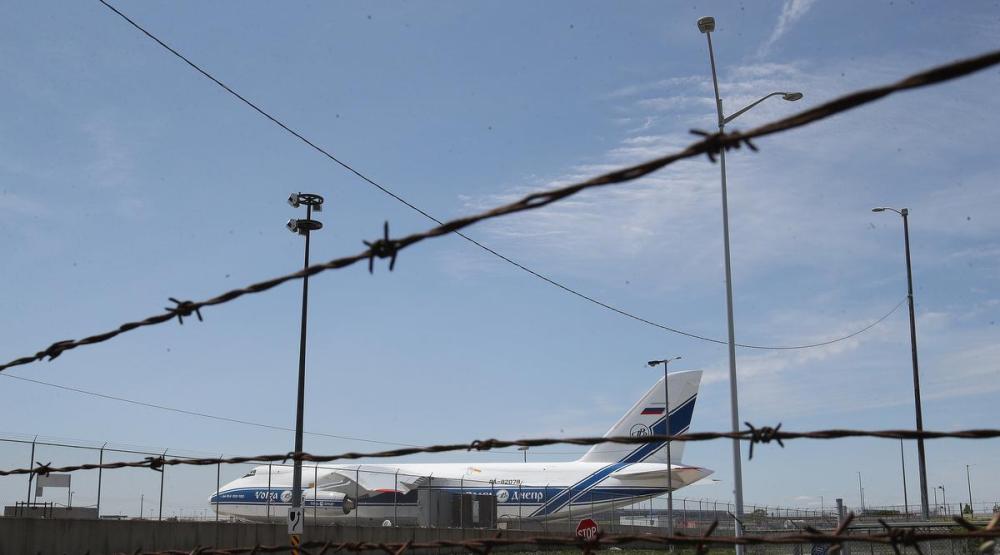 This Russian plane has racked up 93K in parking fees at Pearson