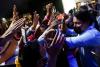 Sean Kilpatrick - THE CANADIAN PRESS
Liberal Leader Justin Trudeau takes part in a campaign rally in Brampton, Ont., on Sept. 14, 2021. Trudeau and the Liberal party have owned Peel Region since 2015, but this year Conservatives are hoping to flip several seats.