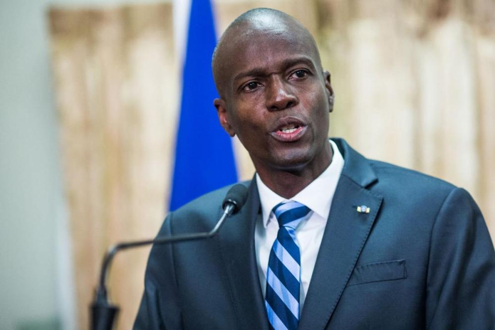 PIERRE MICHEL JEAN - AFP/GETTY IMAGES file photo
Haitian President Jovenel Moïse was assassinated at his private home Wednesday. The assailants remain unidentified.