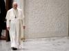 FILIPPO MONTEFORTE - AFP via GETTY IMAGES
Pope Francis arrives to hold a general audience at the Vatican. News that the Pontiff is willing to visit Canada in a gesture of reconciliation emerged Wednesday.