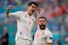 DMITRI LOVETSKY - POOL/AFP via GETTY IMAGES
Spain will need the best of key figures Alvaro Morata, left, and Jordi Alba if it is to get past Italy in the Euro 2020 semifinals.