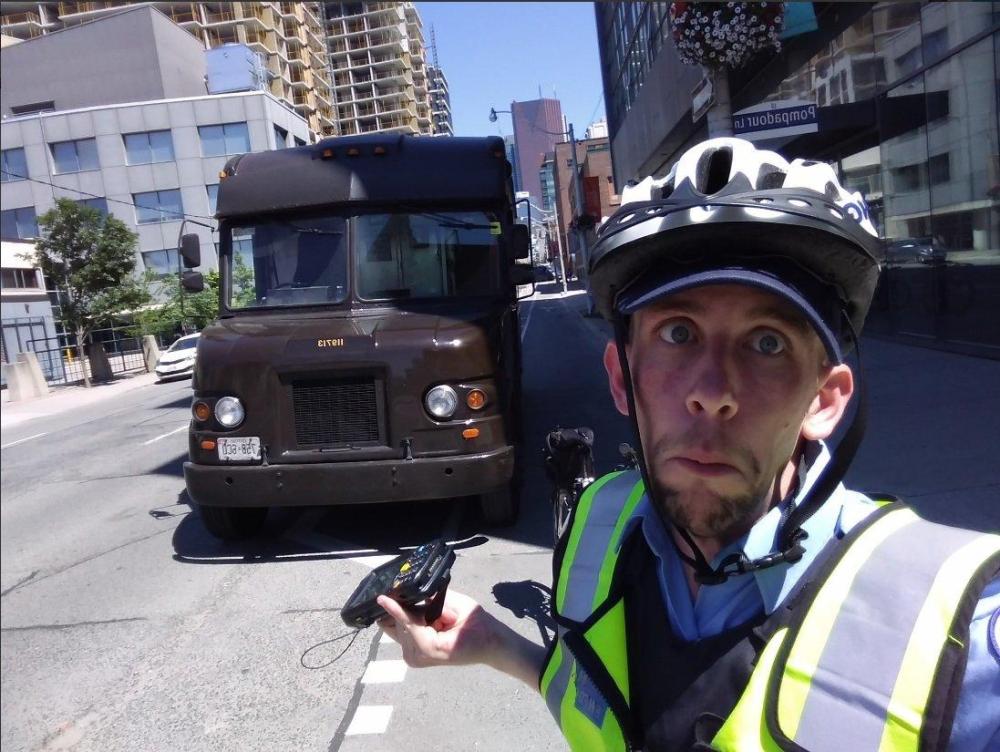 - Twitter file photo
About four years ago Kyle Ashley worked as a Toronto parking enforcement officer targeting drivers who block bicycle lanes. But after screaming at drivers for years, Ashley finally quit his job in frustration.