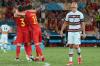 LLUIS GENE - POOL/AFP via GETTY IMAGES
There will be no Euro repeat for Cristiano Ronaldo, right, and Portugal after top-ranked Belgium eked out a 1-0 win in the round of 16.