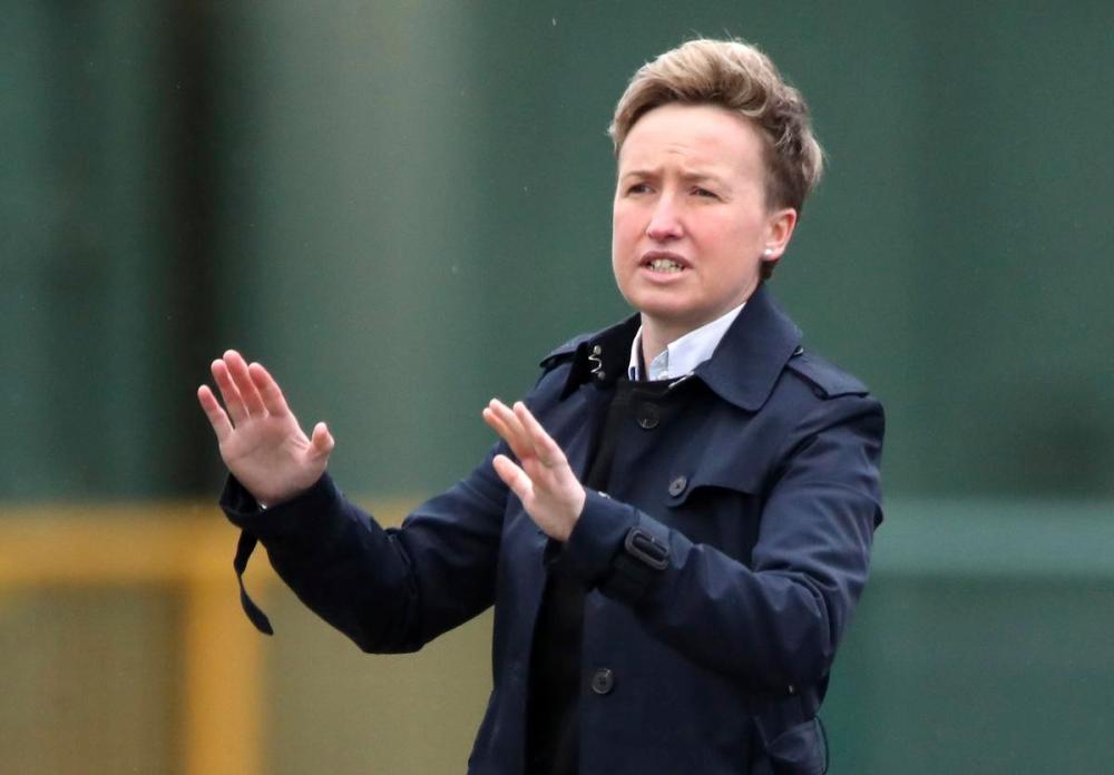 Nick Potts - AP FILE PHOTO
Canada head coach Bev Priestman , pictured here in Wales in April, will have some tough roster decisions to make ahead of the Tokyo Olympics.