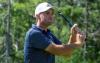 - Mackenzie Tour/PGA Tour Canada
Canadian golfer Callum Davison’s cross-handed grip gets a few sideways looks from the gallery, but tournament results suggest it’s working.