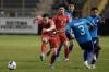 Moises Castillo - AP
Canada's Liam Millar works past El Salvador's Roberto Dominguez in pursuit of a loose ball in Wednesday night’s World Cup soccer qualifier in San Salvador. Canada won 2-0.