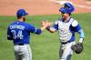 Greg Fiume - TNS
Reliever Tyler Chatwood earned his first save as a Blue Jay on Sunday, while catcher Reese McGuire had the second four-hit game of his career.